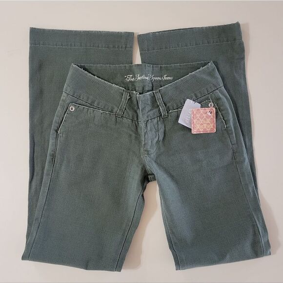 The Sterling Spoon Olive Green Wide Leg Pants - Picture 2 of 15